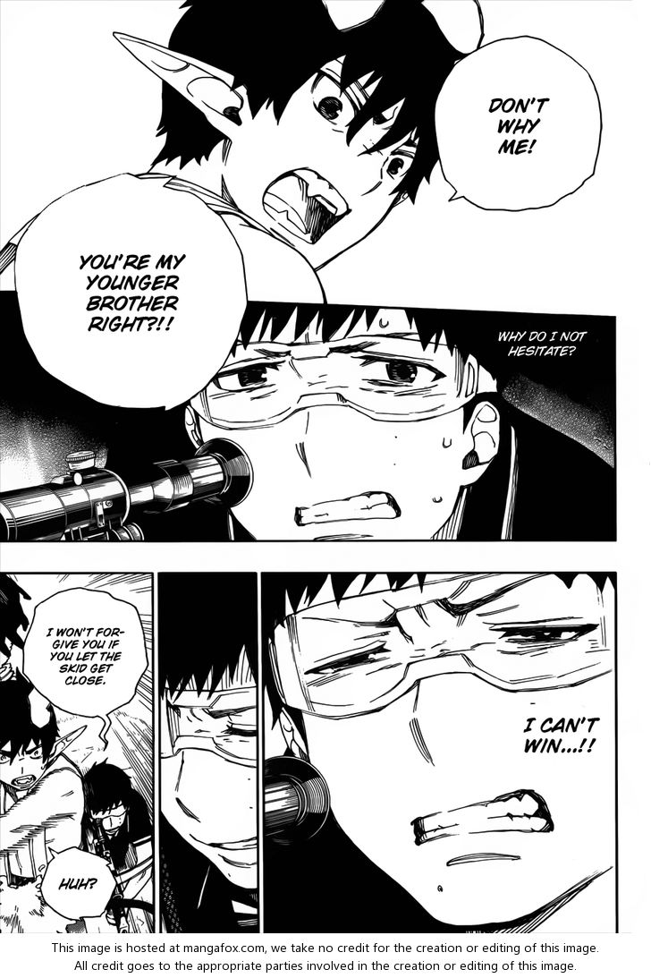 Ao no Exorcist Vol.09 Chapter 037 page 24
