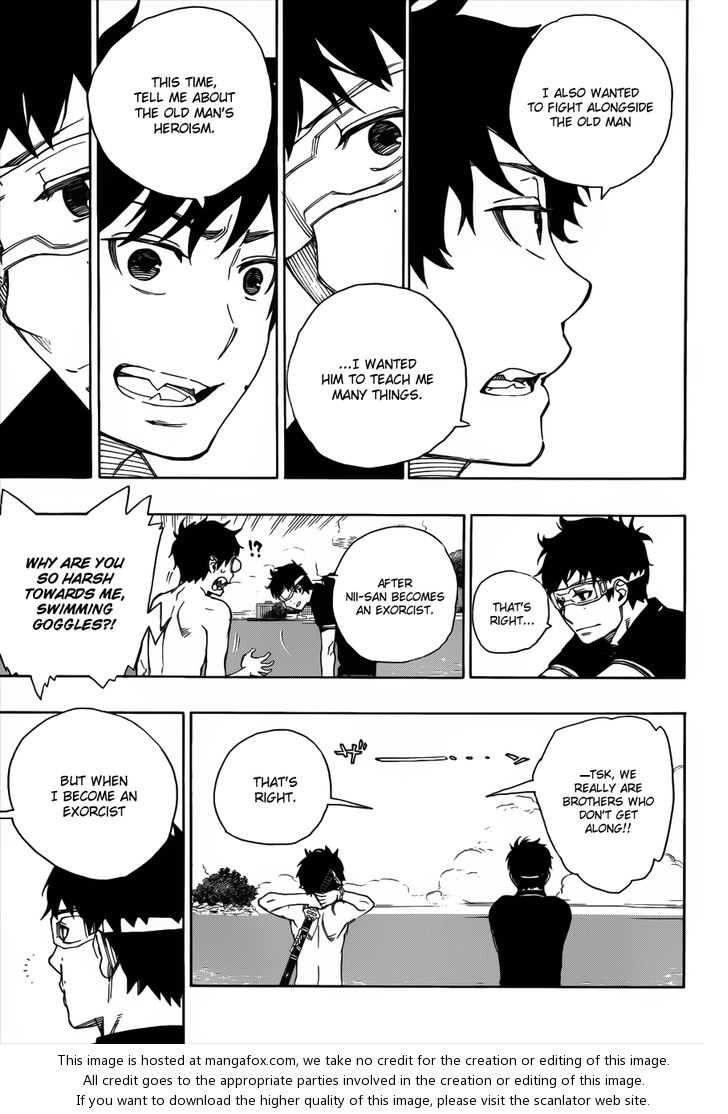 Ao no Exorcist Vol.09 Chapter 037 page 32