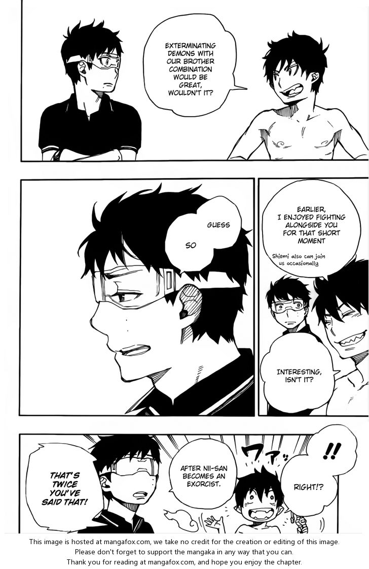 Ao no Exorcist Vol.09 Chapter 037 page 33