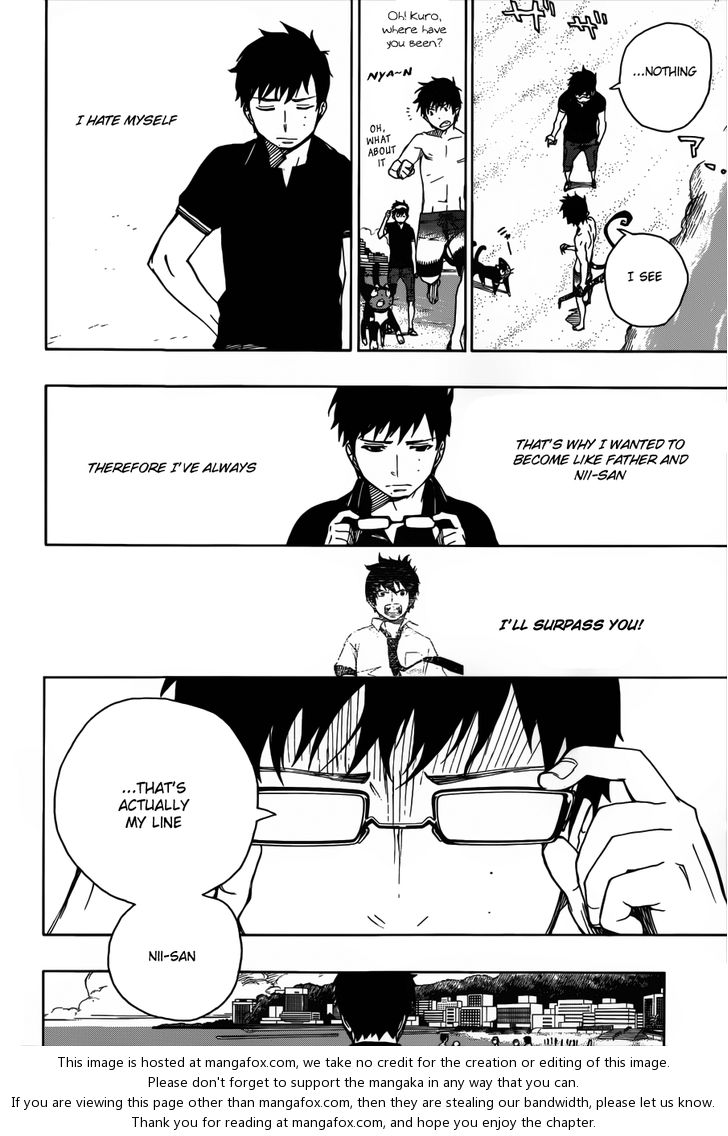 Ao no Exorcist Vol.09 Chapter 037 page 35