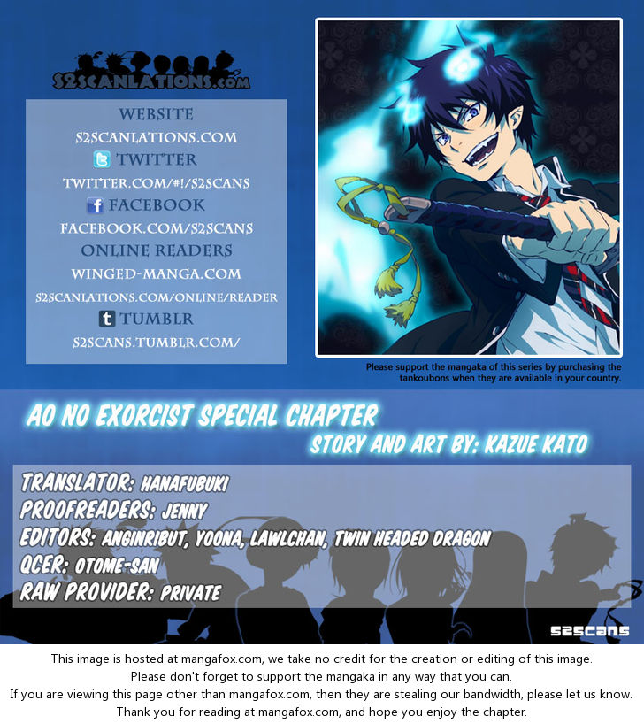 Ao no Exorcist Vol.09 Chapter 041.5 page 1