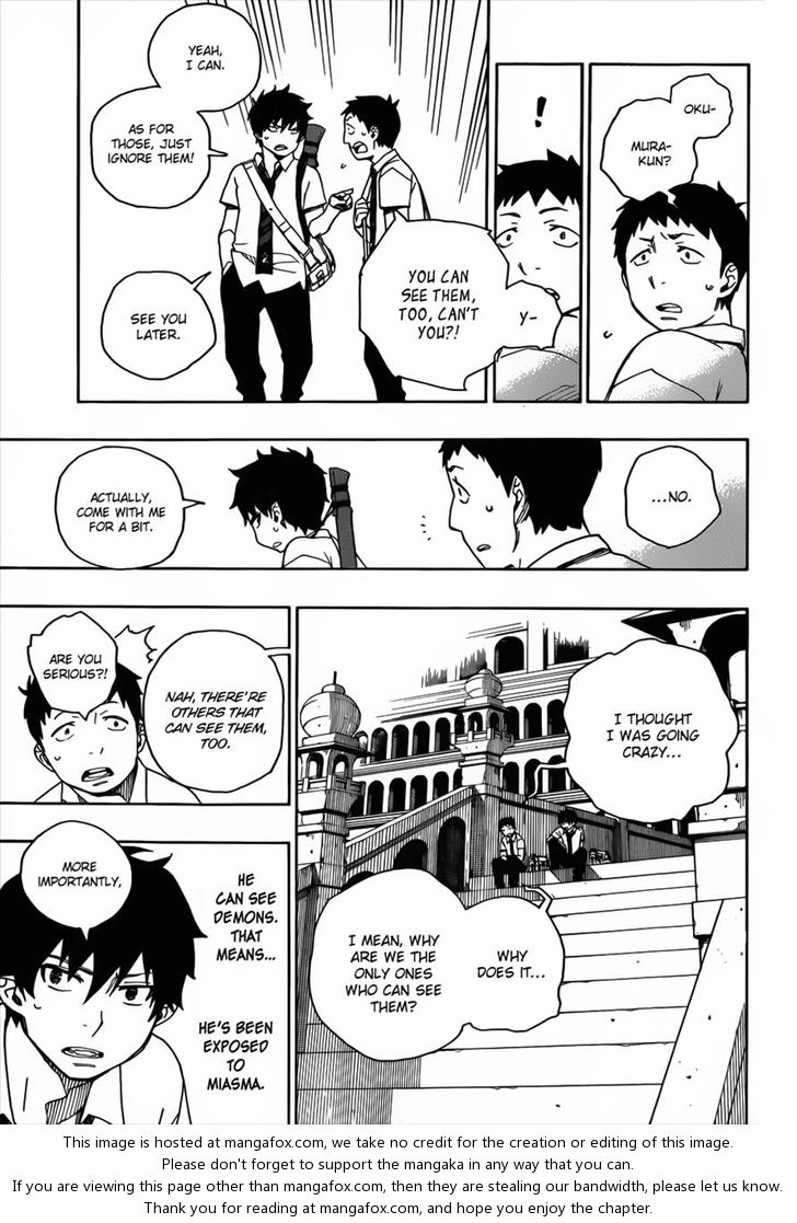 Ao no Exorcist Vol.10 Chapter 038 page 9