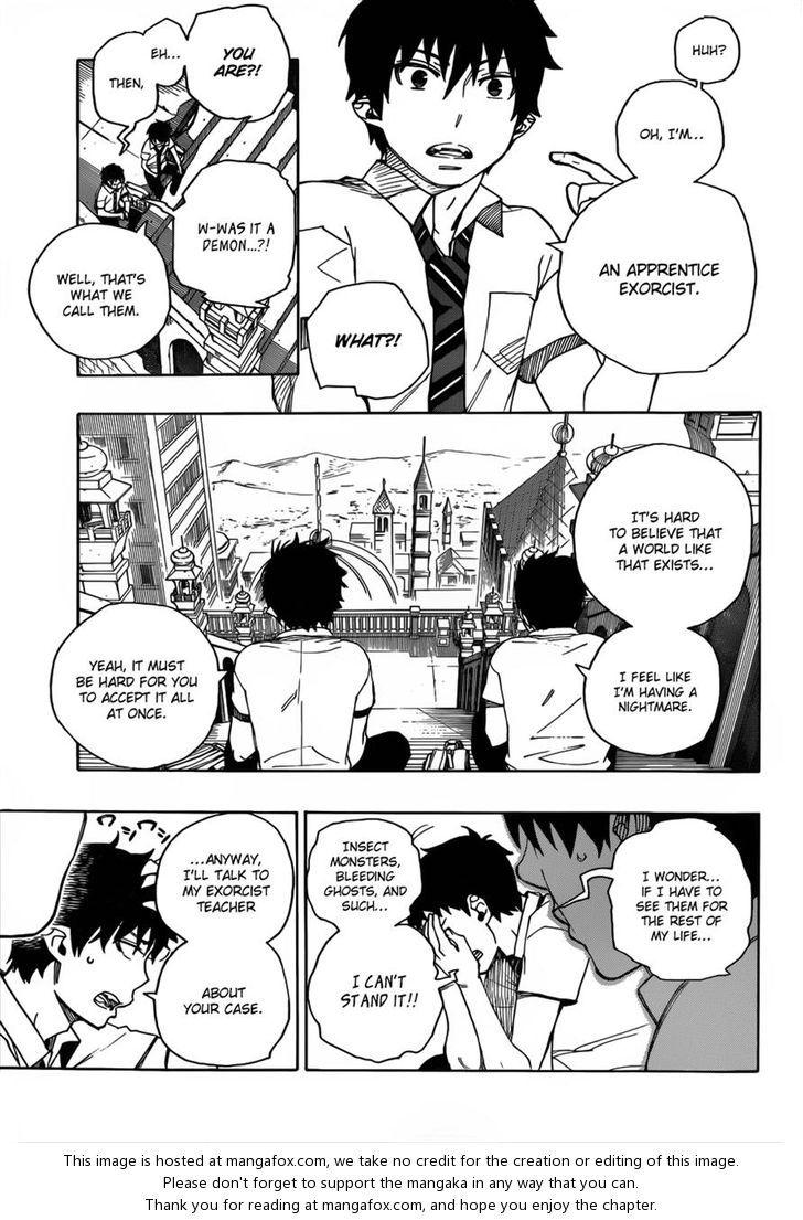 Ao no Exorcist Vol.10 Chapter 038 page 11