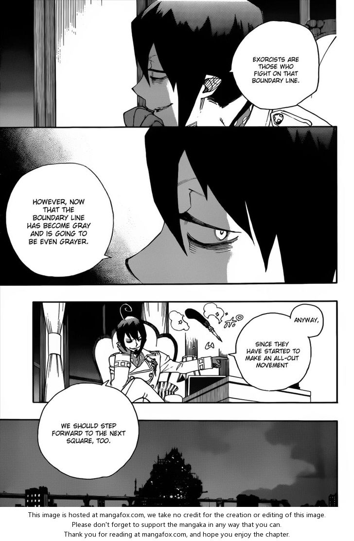 Ao no Exorcist Vol.10 Chapter 038 page 33