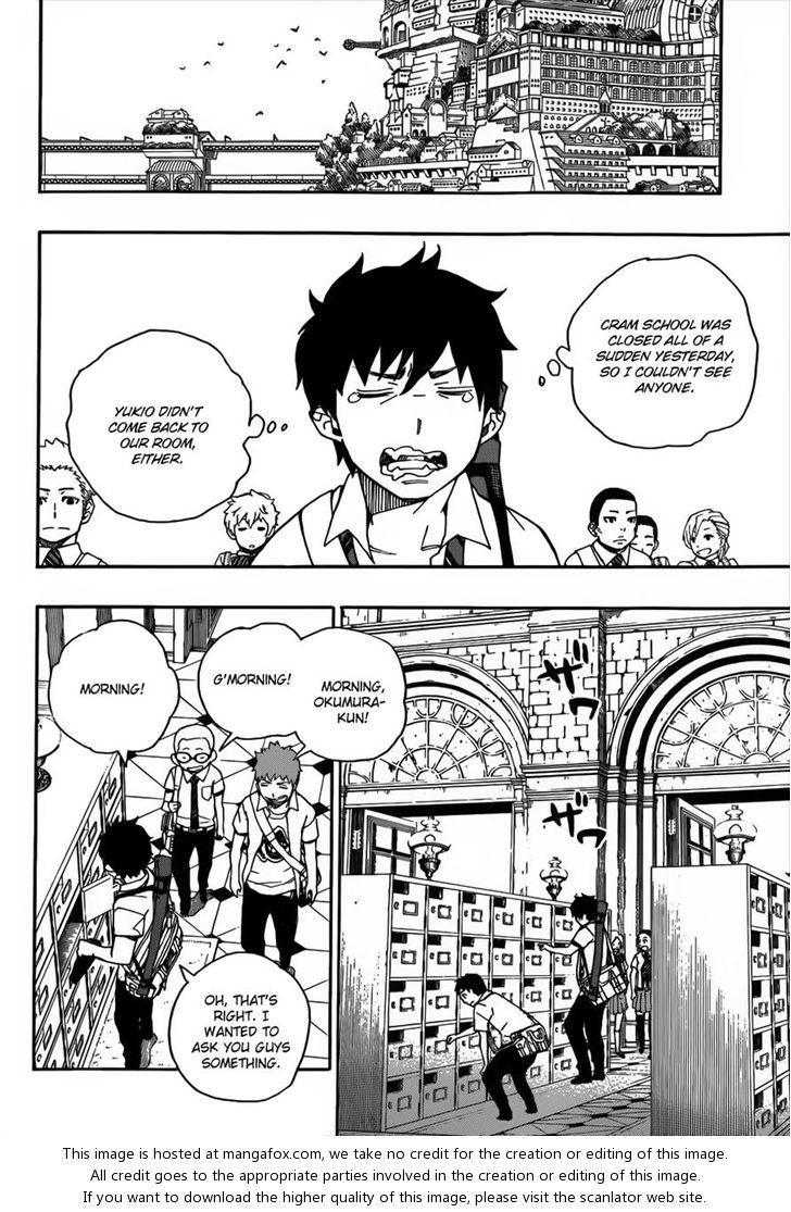 Ao no Exorcist Vol.10 Chapter 038 page 34