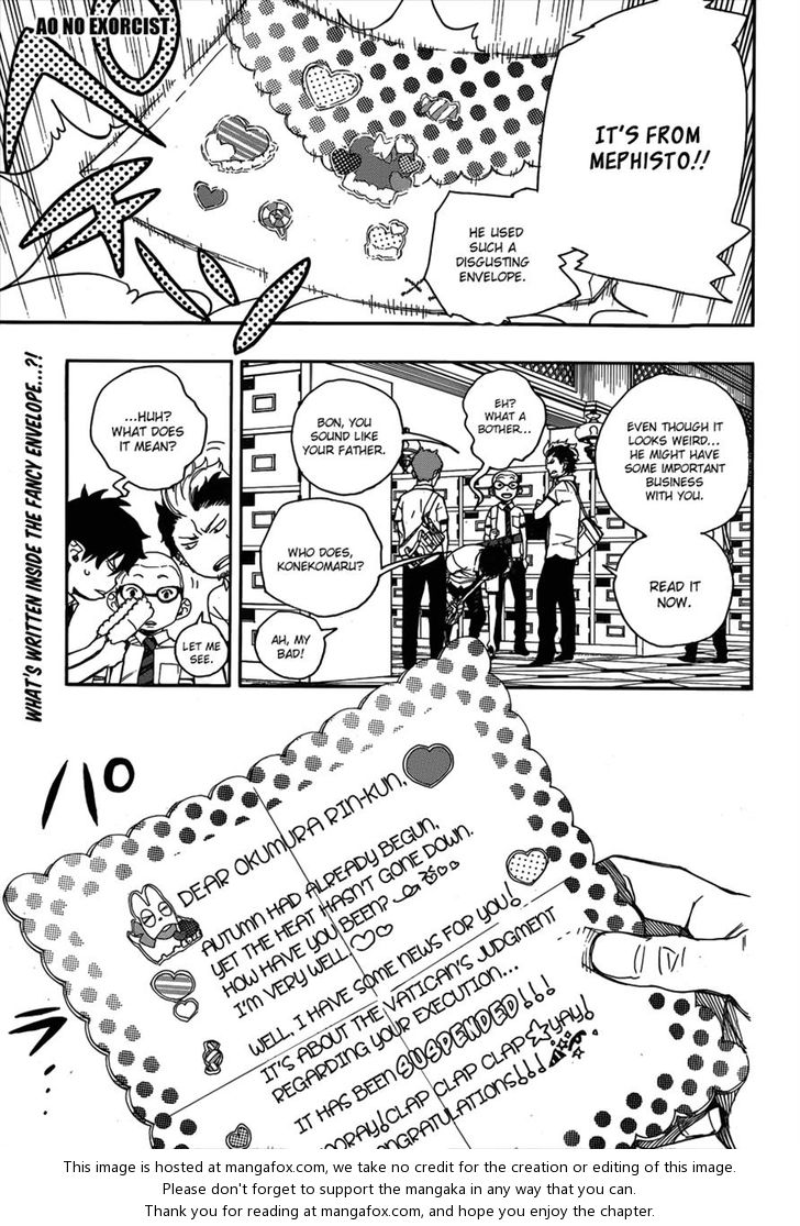 Ao no Exorcist Vol.10 Chapter 039 page 2