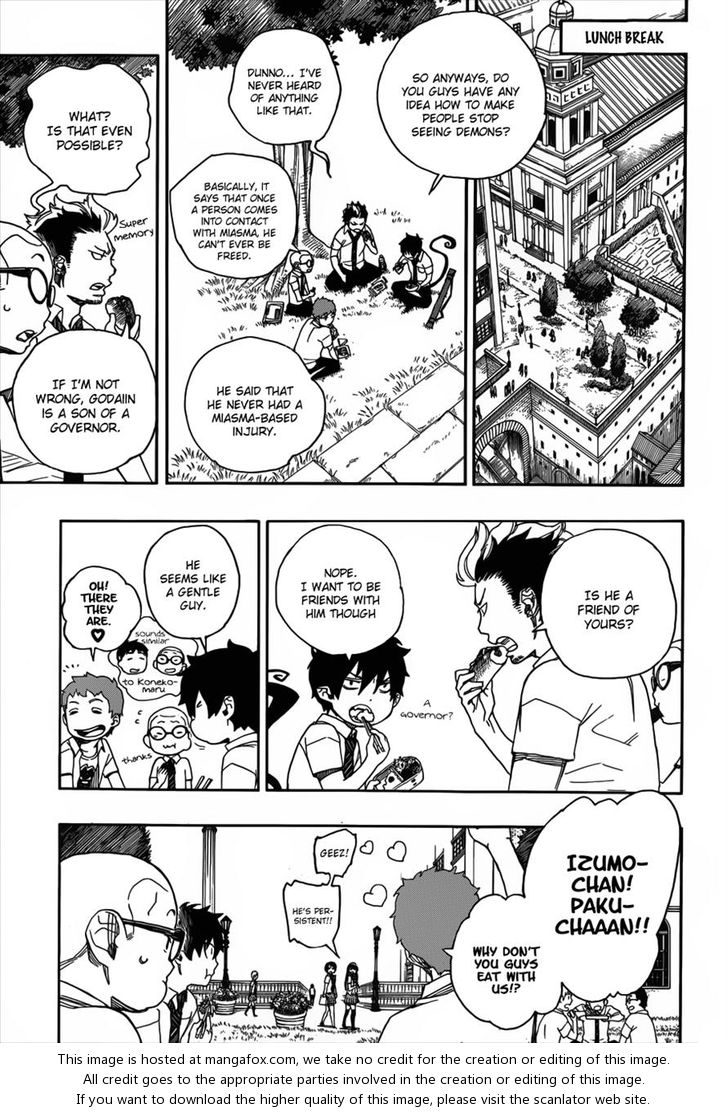 Ao no Exorcist Vol.10 Chapter 039 page 10