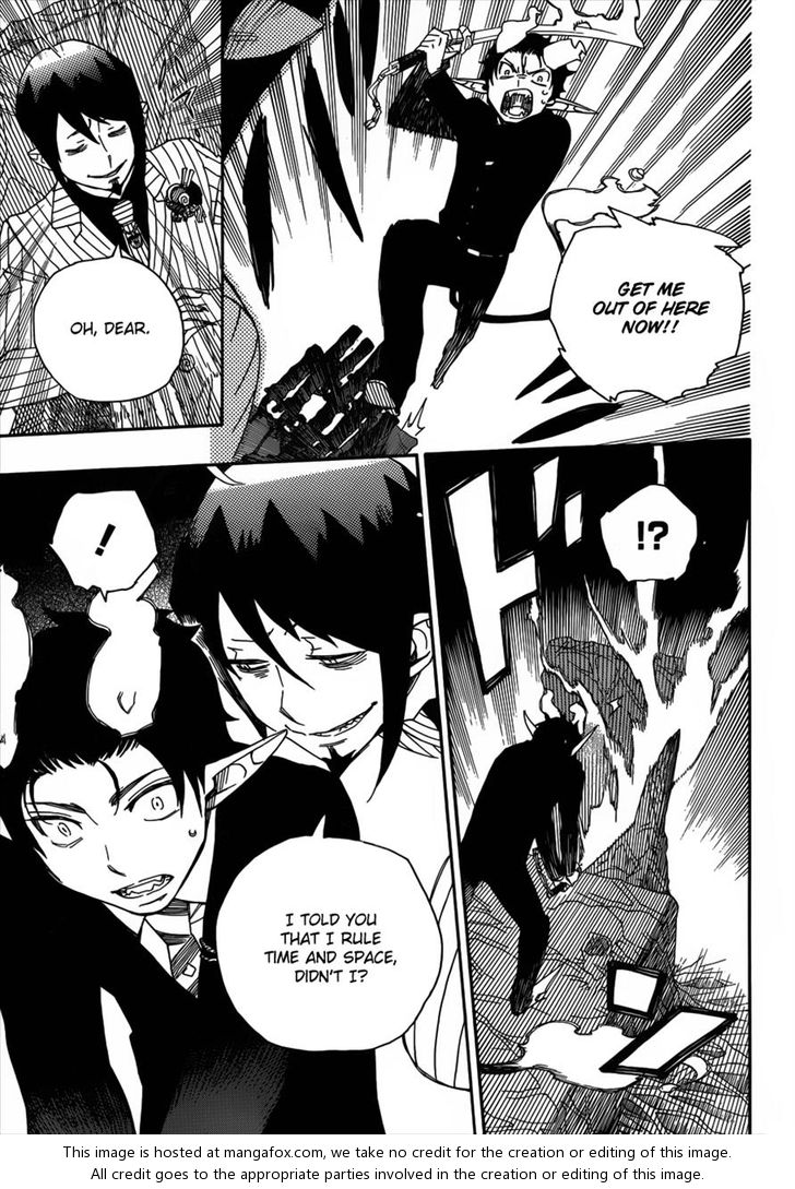 Ao no Exorcist Vol.10 Chapter 039 page 22