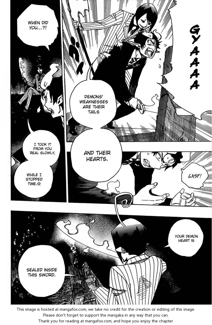 Ao no Exorcist Vol.10 Chapter 039 page 23
