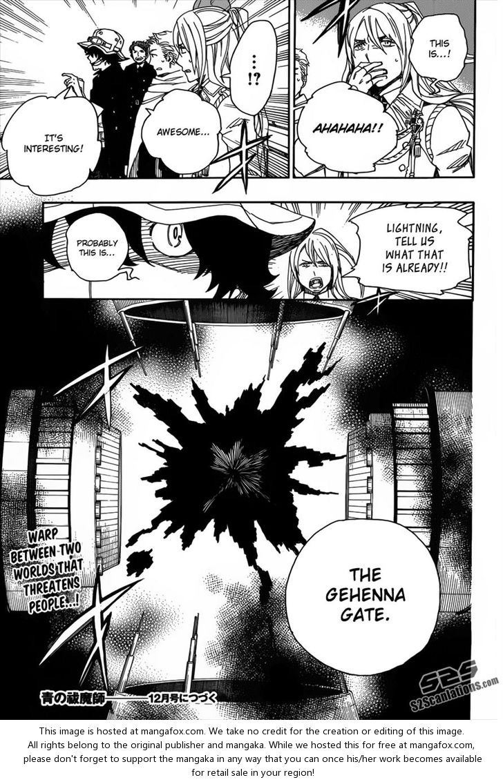 Ao no Exorcist Vol.10 Chapter 039 page 36