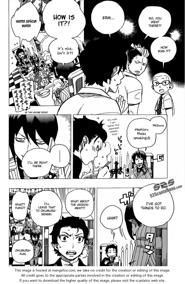 Ao no Exorcist Vol.10 Chapter 040 page 10