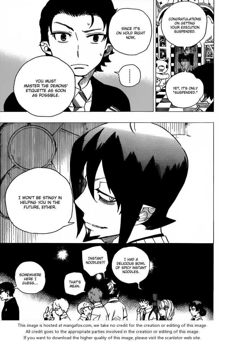 Ao no Exorcist Vol.10 Chapter 040 page 11