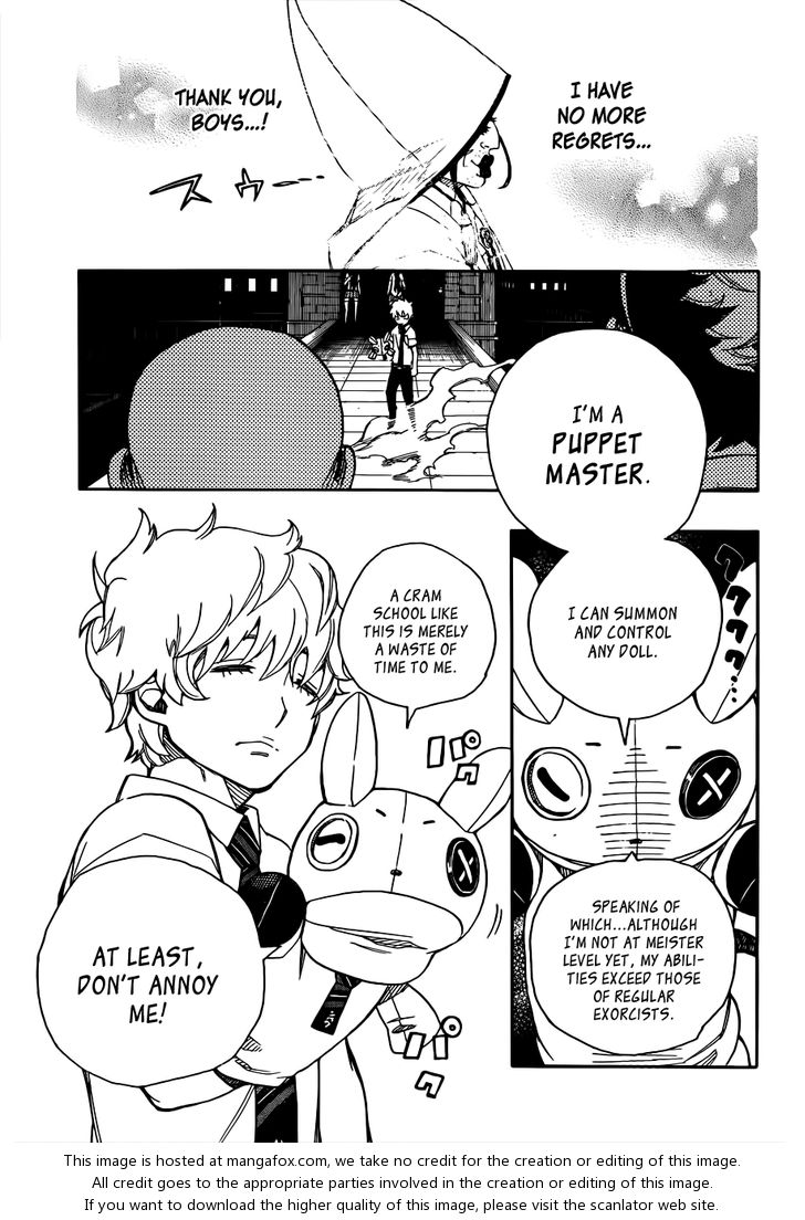 Ao no Exorcist Vol.10 Chapter 040 page 33