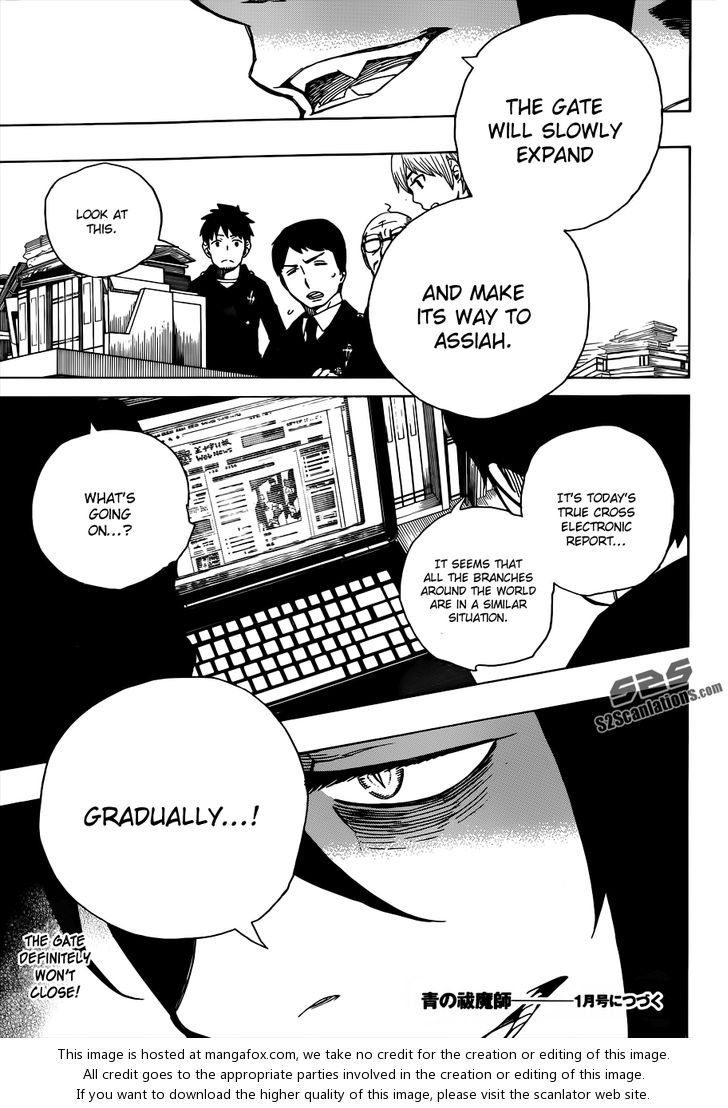 Ao no Exorcist Vol.10 Chapter 040 page 37