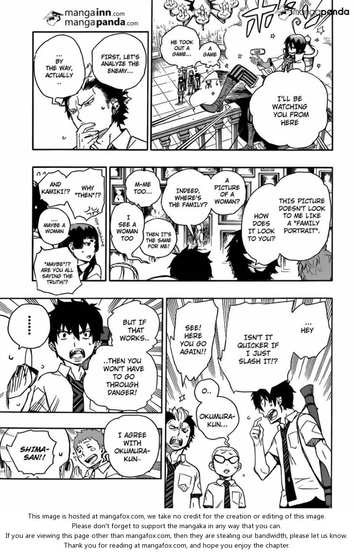 Ao no Exorcist Vol.11 Chapter 043 page 9