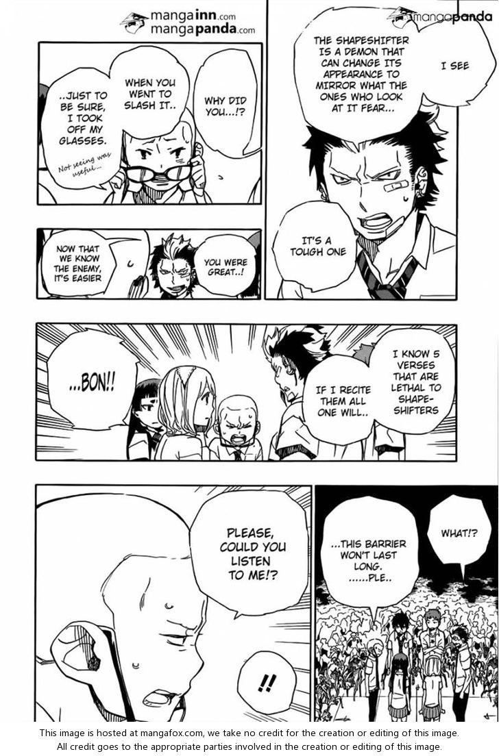 Ao no Exorcist Vol.11 Chapter 043 page 14