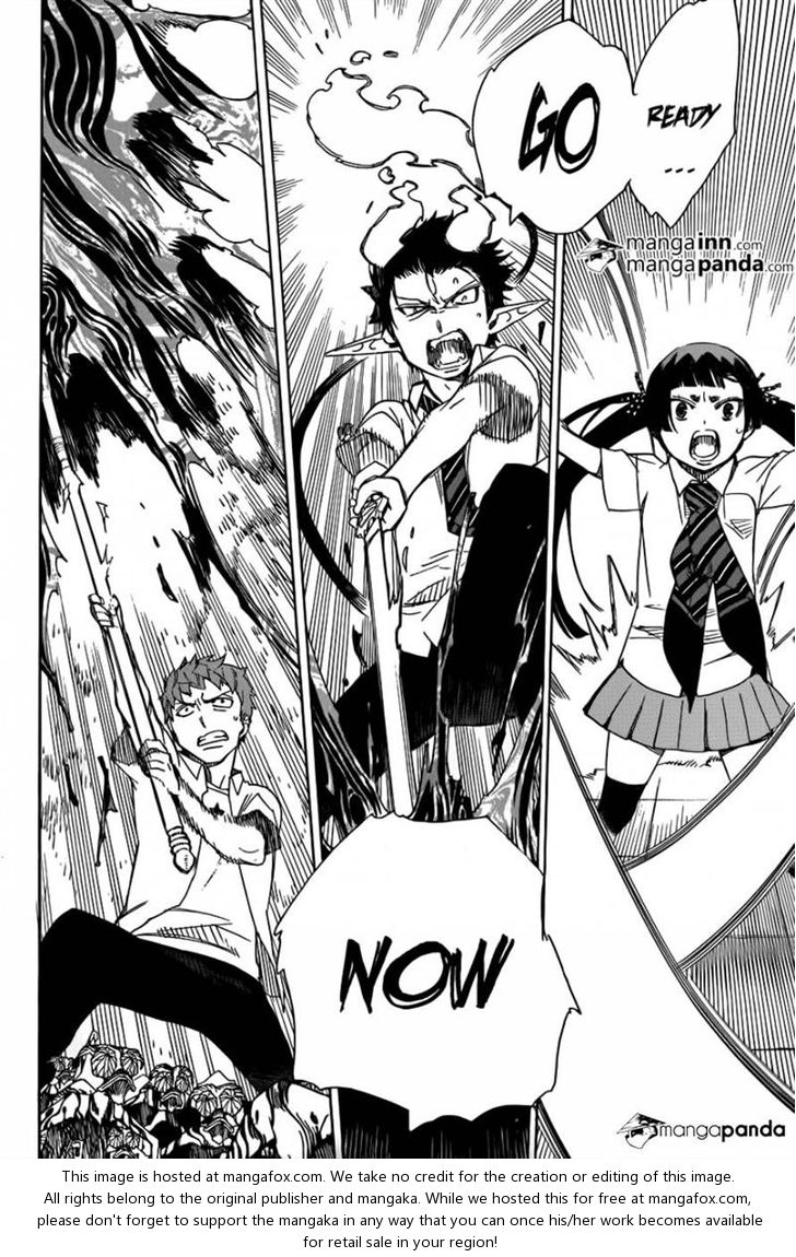 Ao no Exorcist Vol.11 Chapter 043 page 28