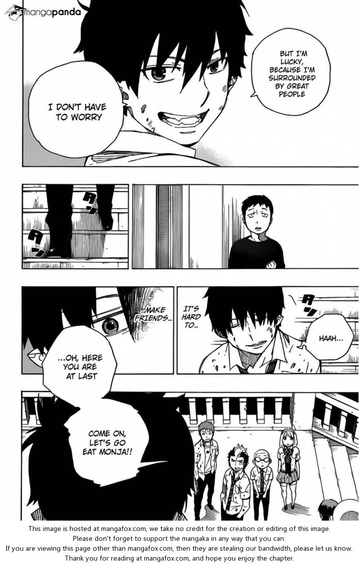 Ao no Exorcist Vol.11 Chapter 043 page 34