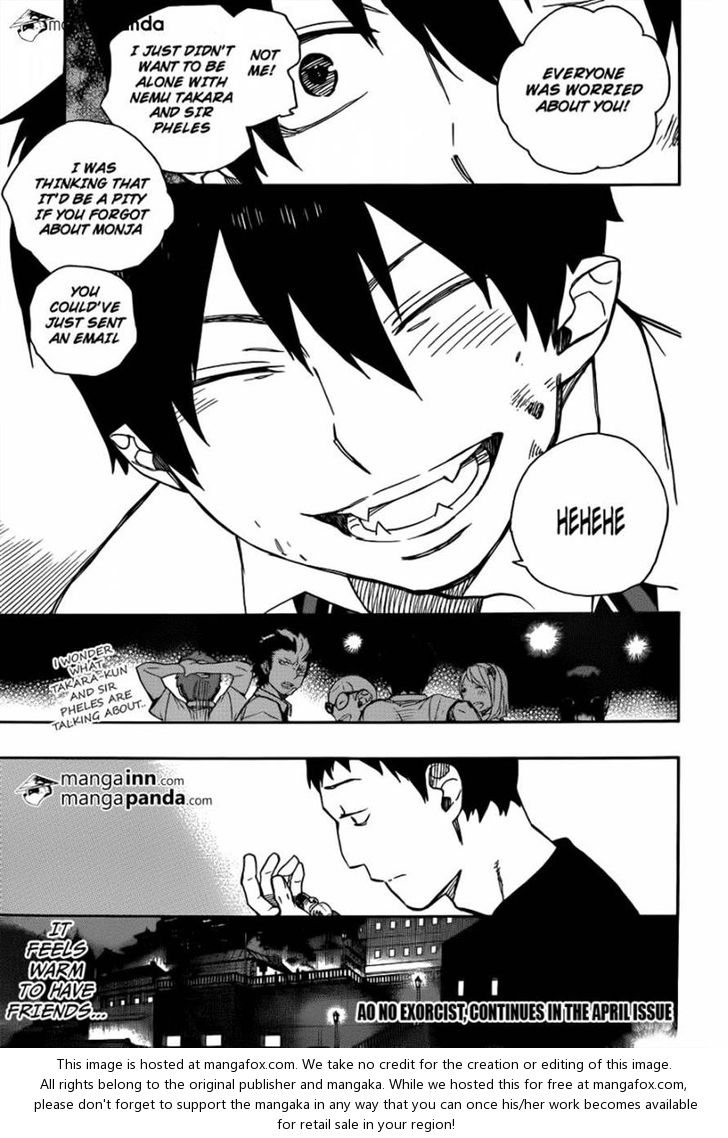 Ao no Exorcist Vol.11 Chapter 043 page 35