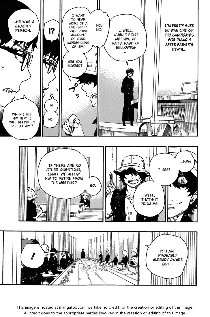 Ao no Exorcist Vol.11 Chapter 044 page 10