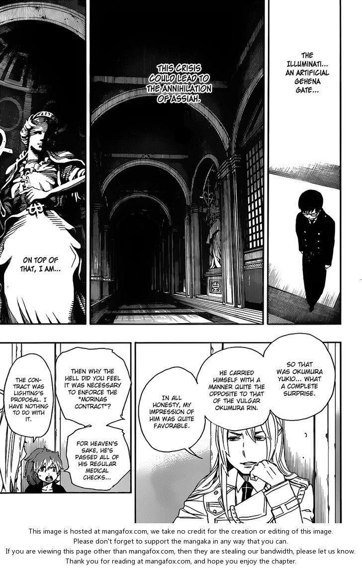 Ao no Exorcist Vol.11 Chapter 044 page 12