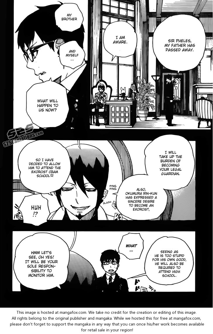 Ao no Exorcist Vol.11 Chapter 044 page 23