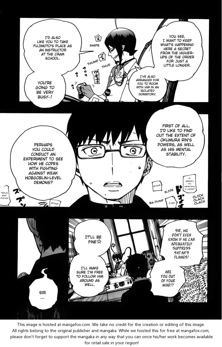 Ao no Exorcist Vol.11 Chapter 044 page 24