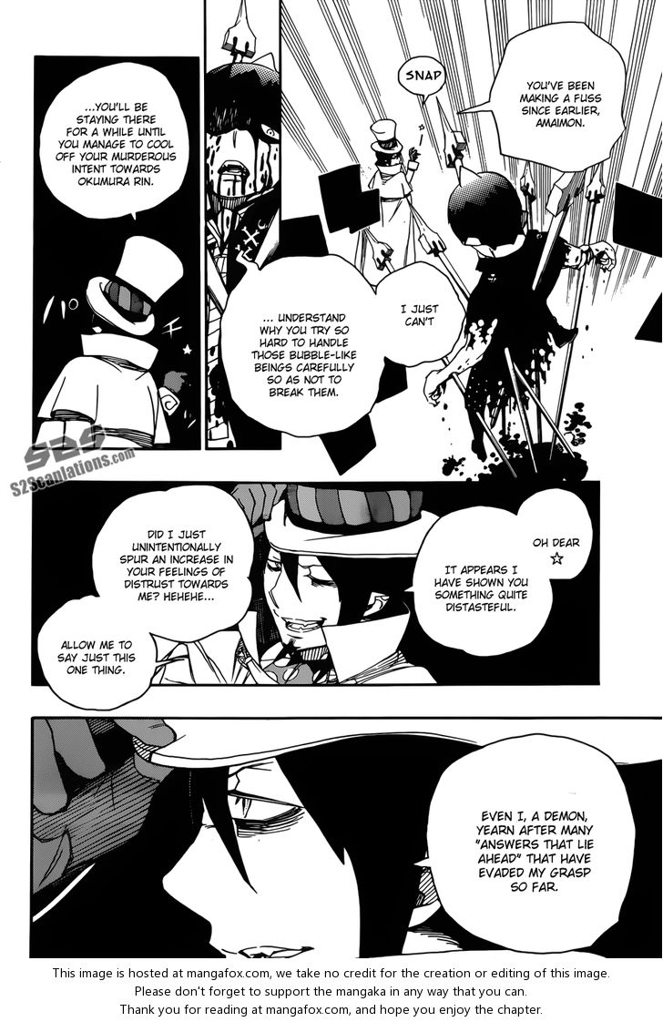 Ao no Exorcist Vol.11 Chapter 044 page 35