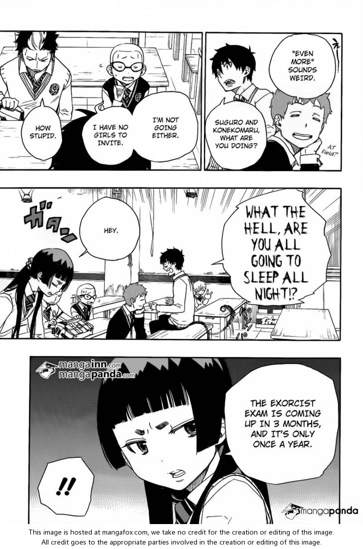 Ao no Exorcist Vol.11 Chapter 045 page 11