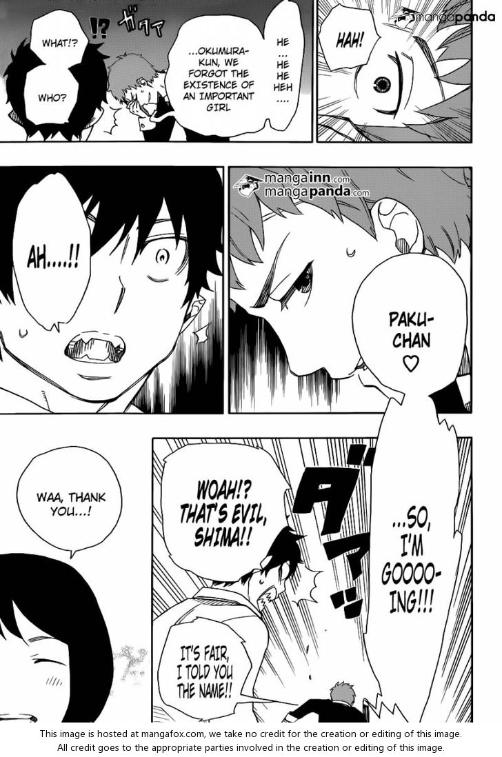 Ao no Exorcist Vol.11 Chapter 045 page 17