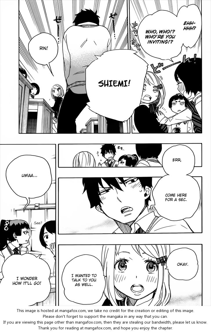 Ao no Exorcist Vol.11 Chapter 046 page 10