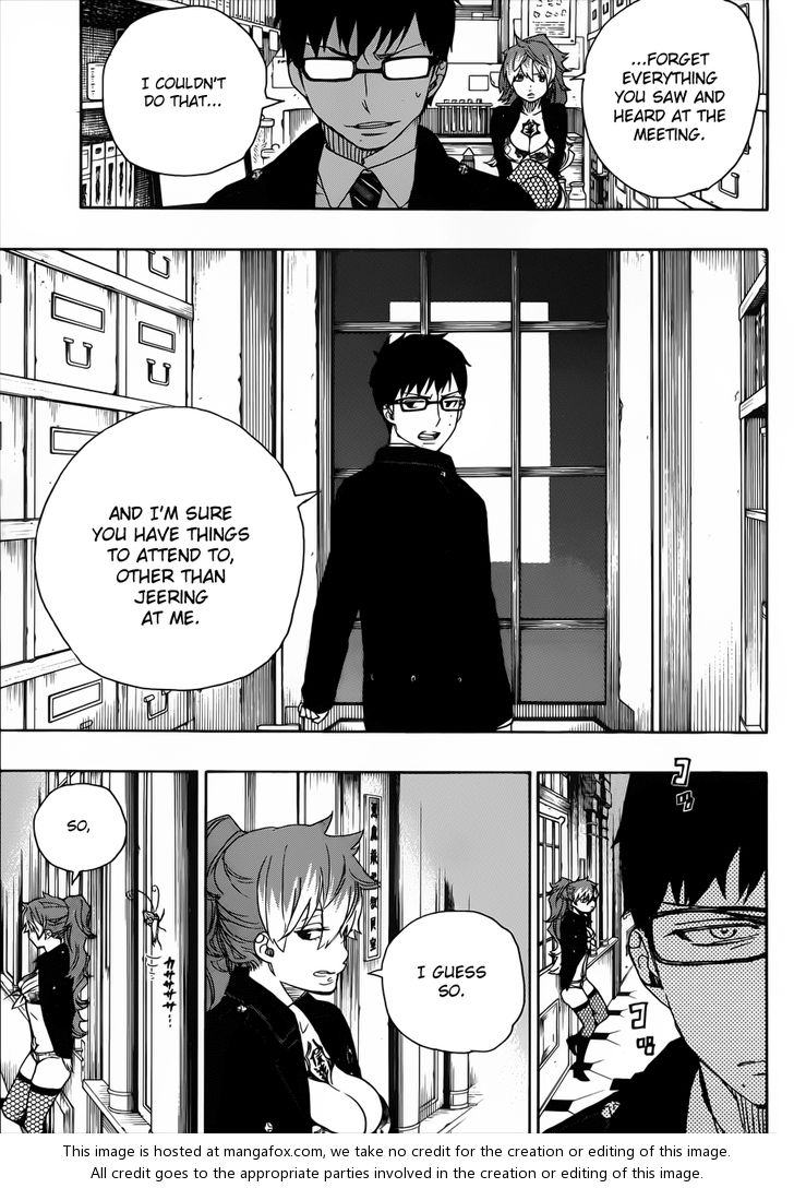 Ao no Exorcist Vol.11 Chapter 046 page 22