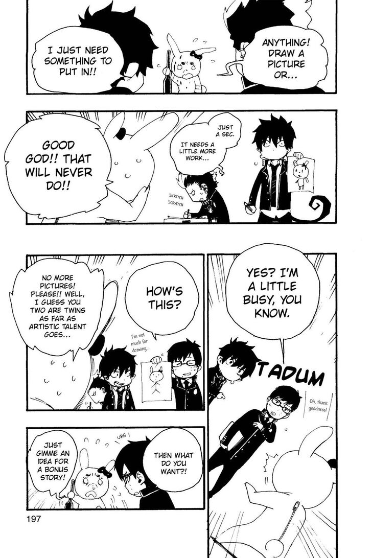 Ao no Exorcist Vol.20 Chapter 023.6 page 19