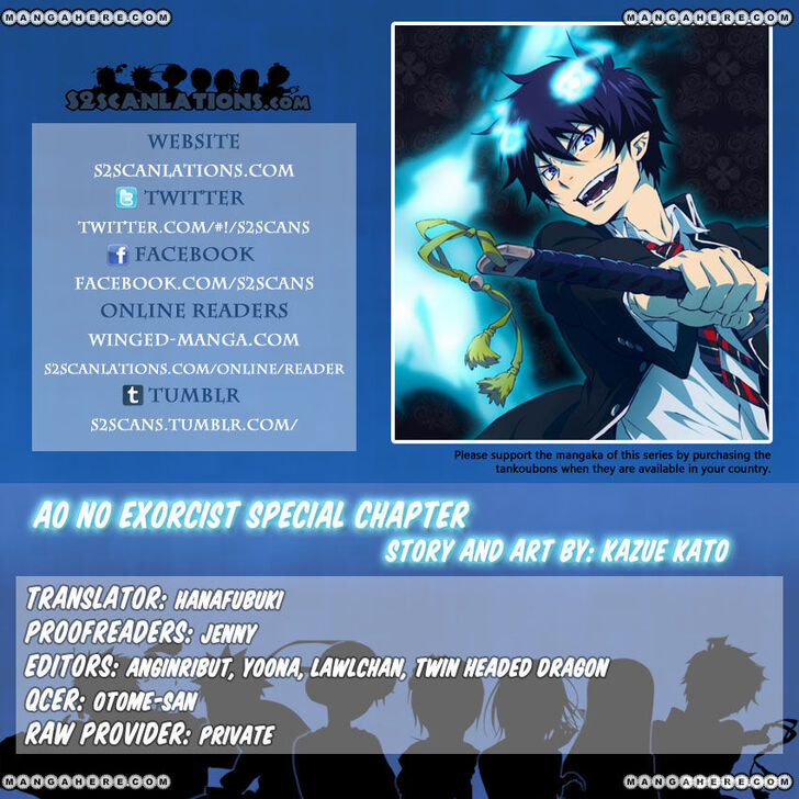 Ao no Exorcist Vol.20 Chapter 037.5 page 1