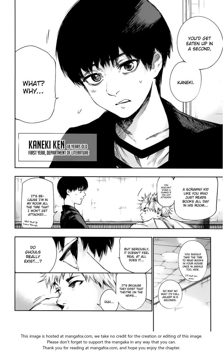 Tokyo Ghoul Vol.01 Chapter 001.2 page 6