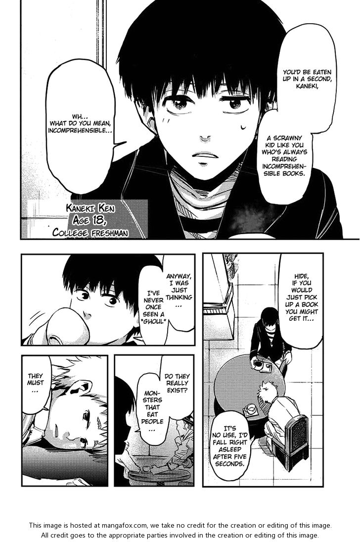 Tokyo Ghoul Vol.01 Chapter 001.9 page 4