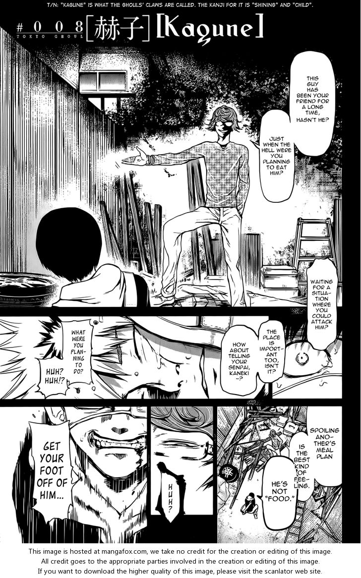 Tokyo Ghoul Vol.01 Chapter 008 page 2