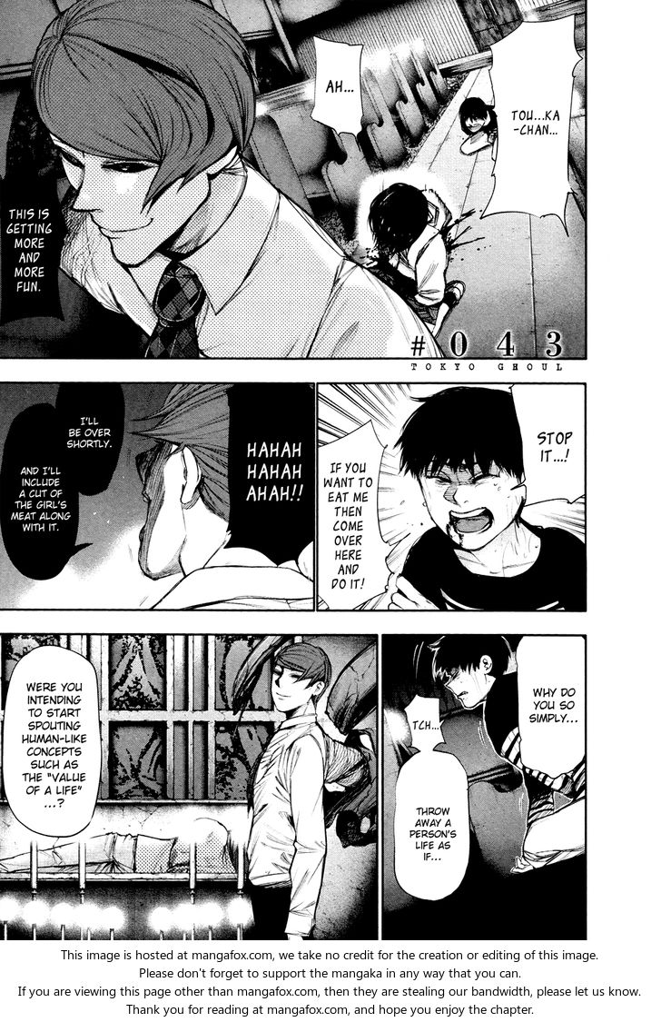 Tokyo Ghoul Vol.05 Chapter 043 page 2