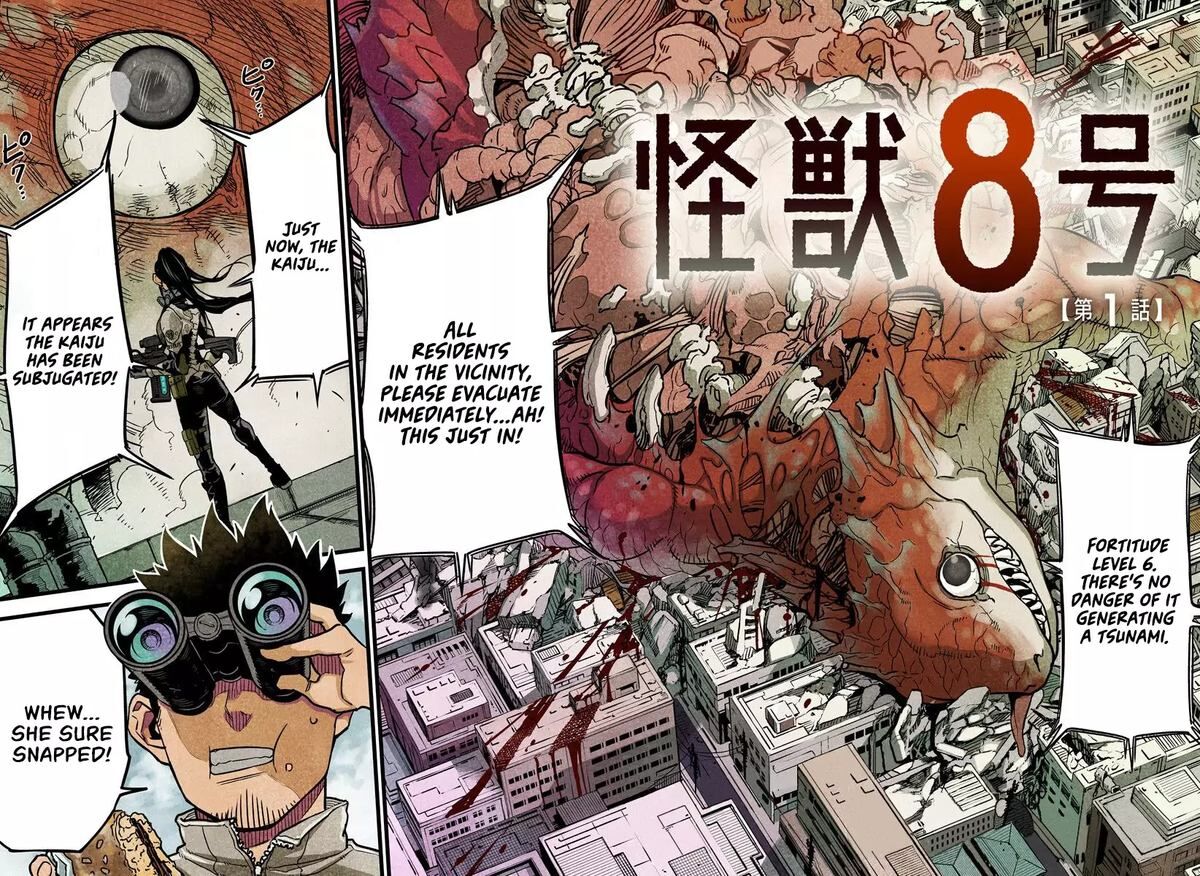 Kaiju No. 8 Chapter 001 page 2