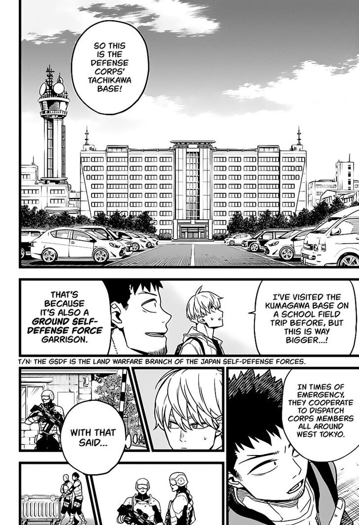 Kaiju No. 8 Chapter 003 page 14