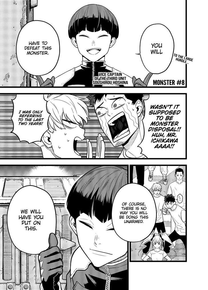 Kaiju No. 8 Chapter 005 page 1