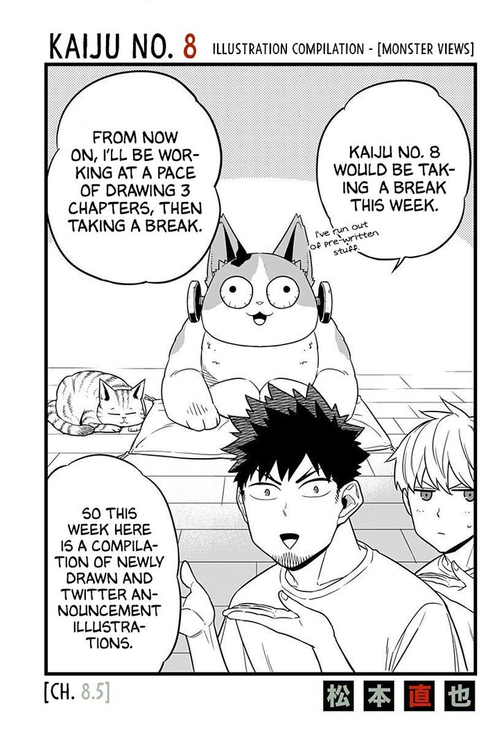 Kaiju No. 8 Chapter 008.5 page 1
