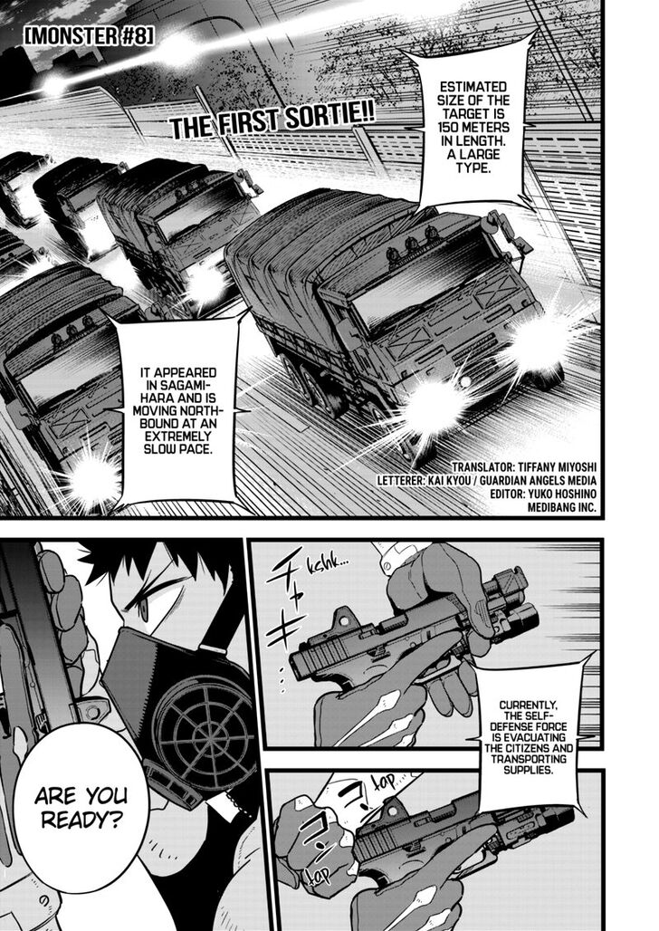 Kaiju No. 8 Chapter 012 page 1