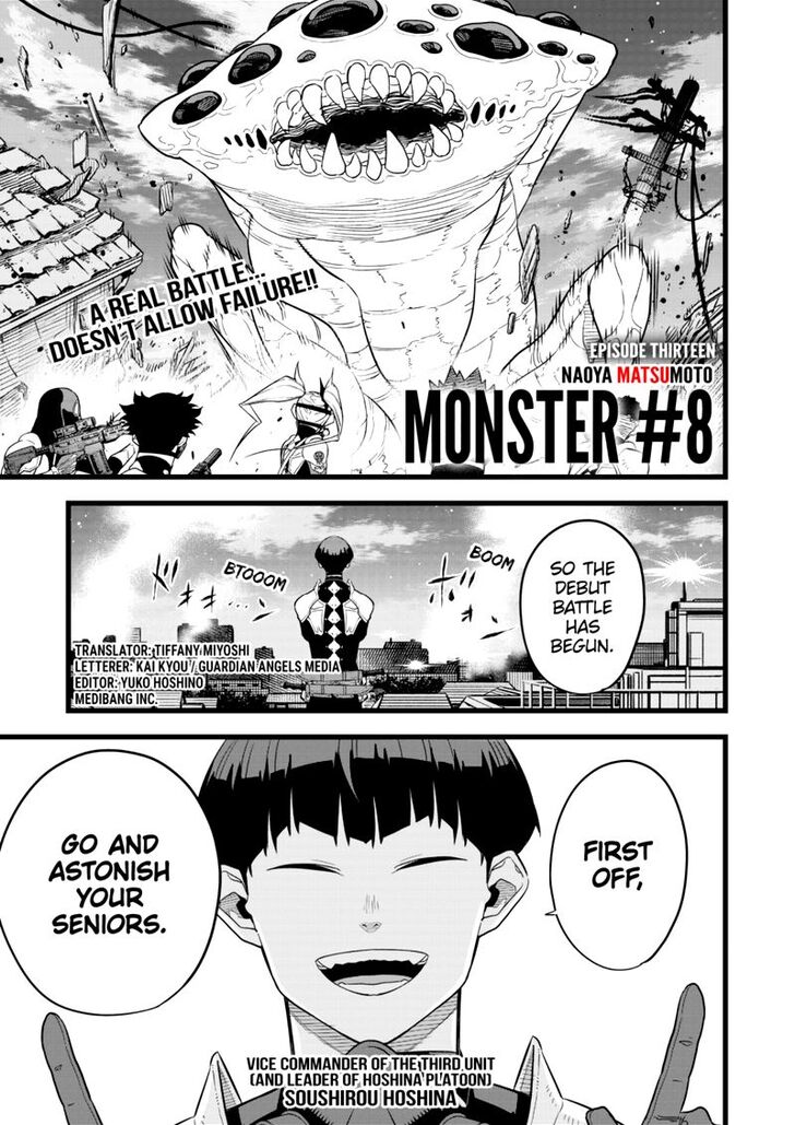 Kaiju No. 8 Chapter 013 page 2