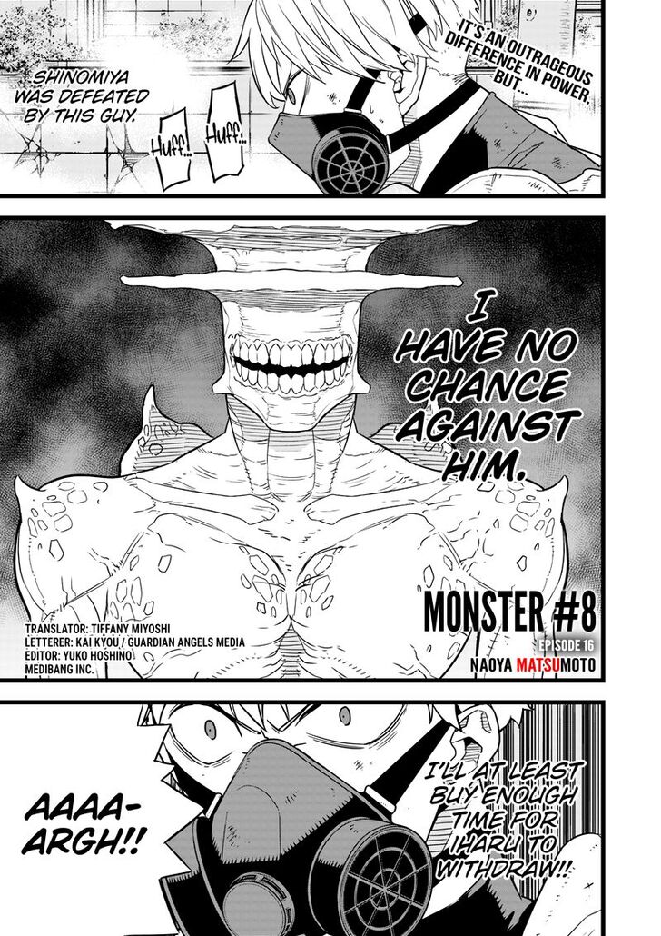 Kaiju No. 8 Chapter 016 page 1