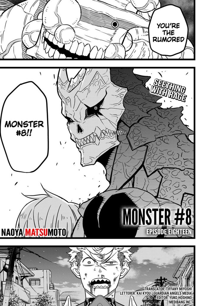 Kaiju No. 8 Chapter 018 page 1