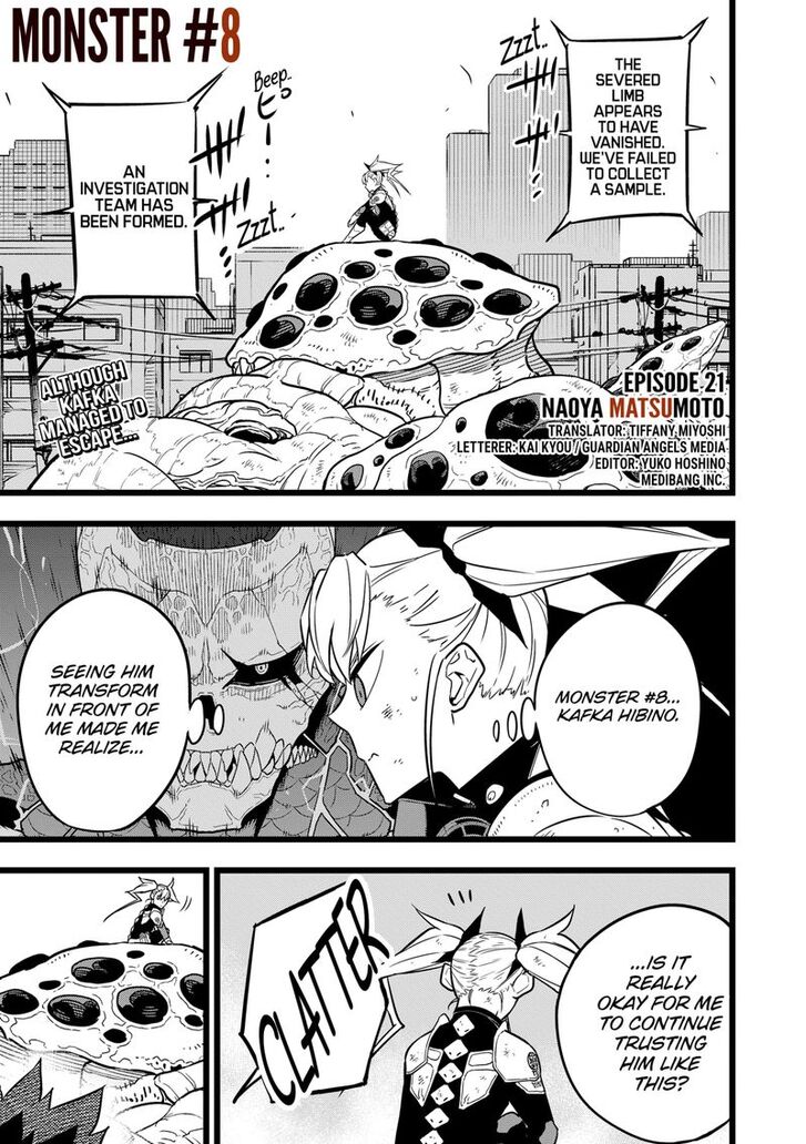 Kaiju No. 8 Chapter 021 page 2