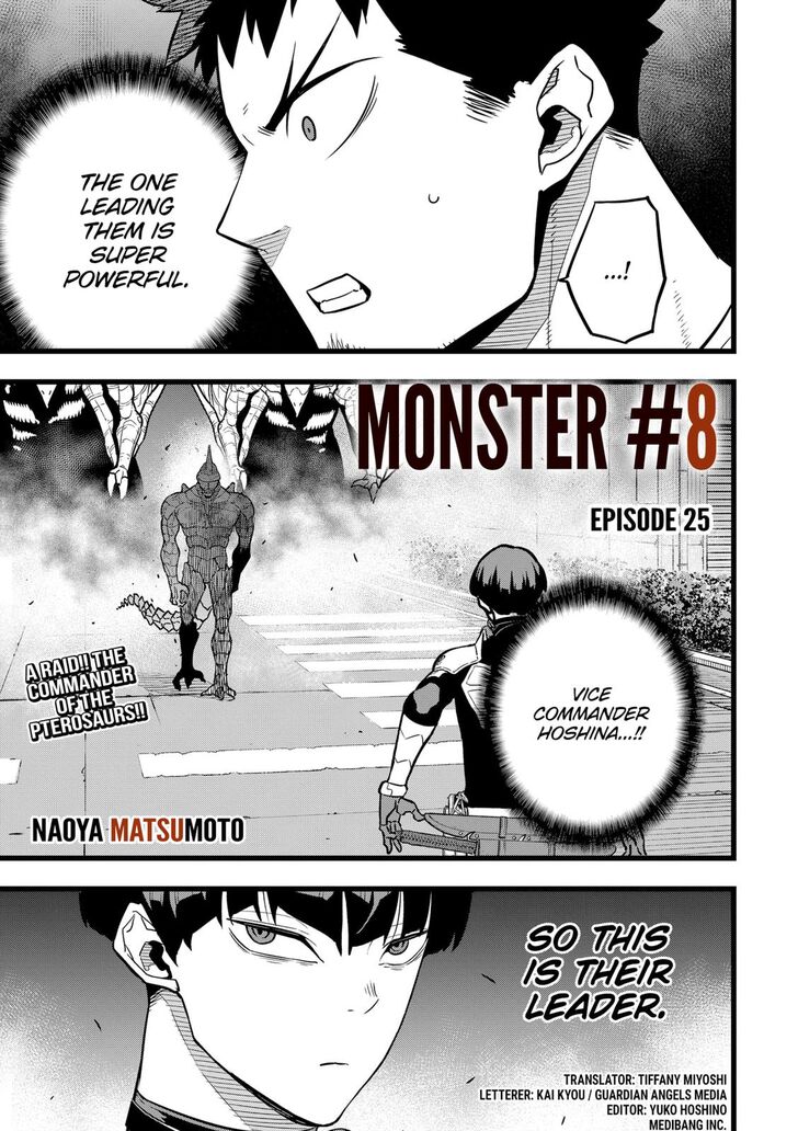 Kaiju No. 8 Chapter 025 page 1