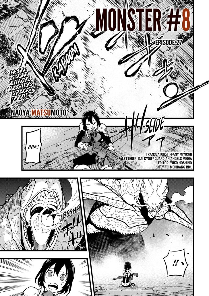 Kaiju No. 8 Chapter 027 page 1