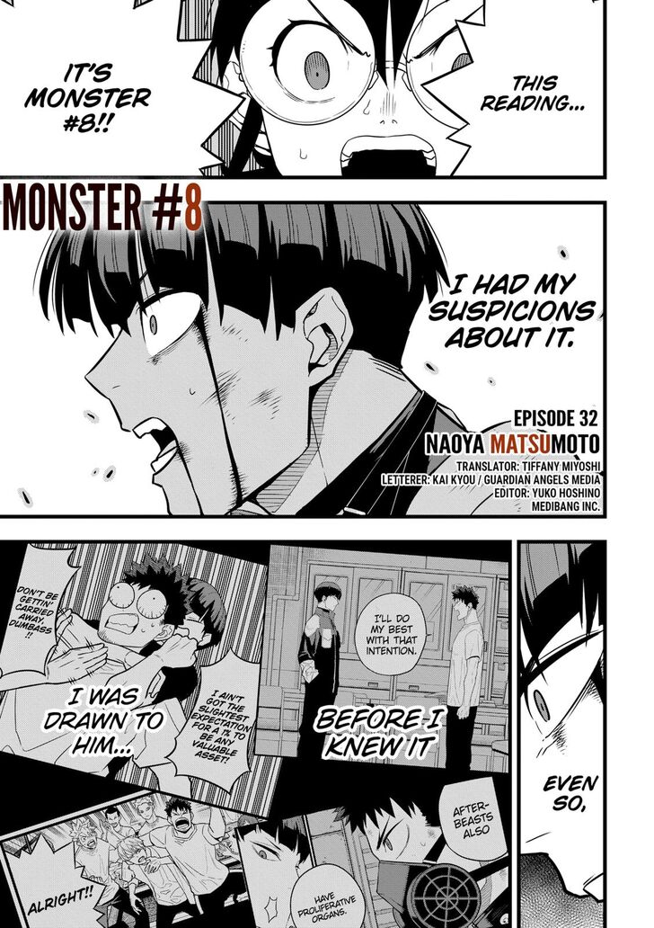 Kaiju No. 8 Chapter 032 page 1